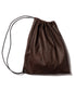 MR.OLIVE E.O.I / WATER PROOF WASHABLE LEATHER / DRAWSTRING GYM BAG ミスターオリーブ イーオーアイ/ウォータープルーフウォッシャブルレザー/ドローストリングジムバッグ